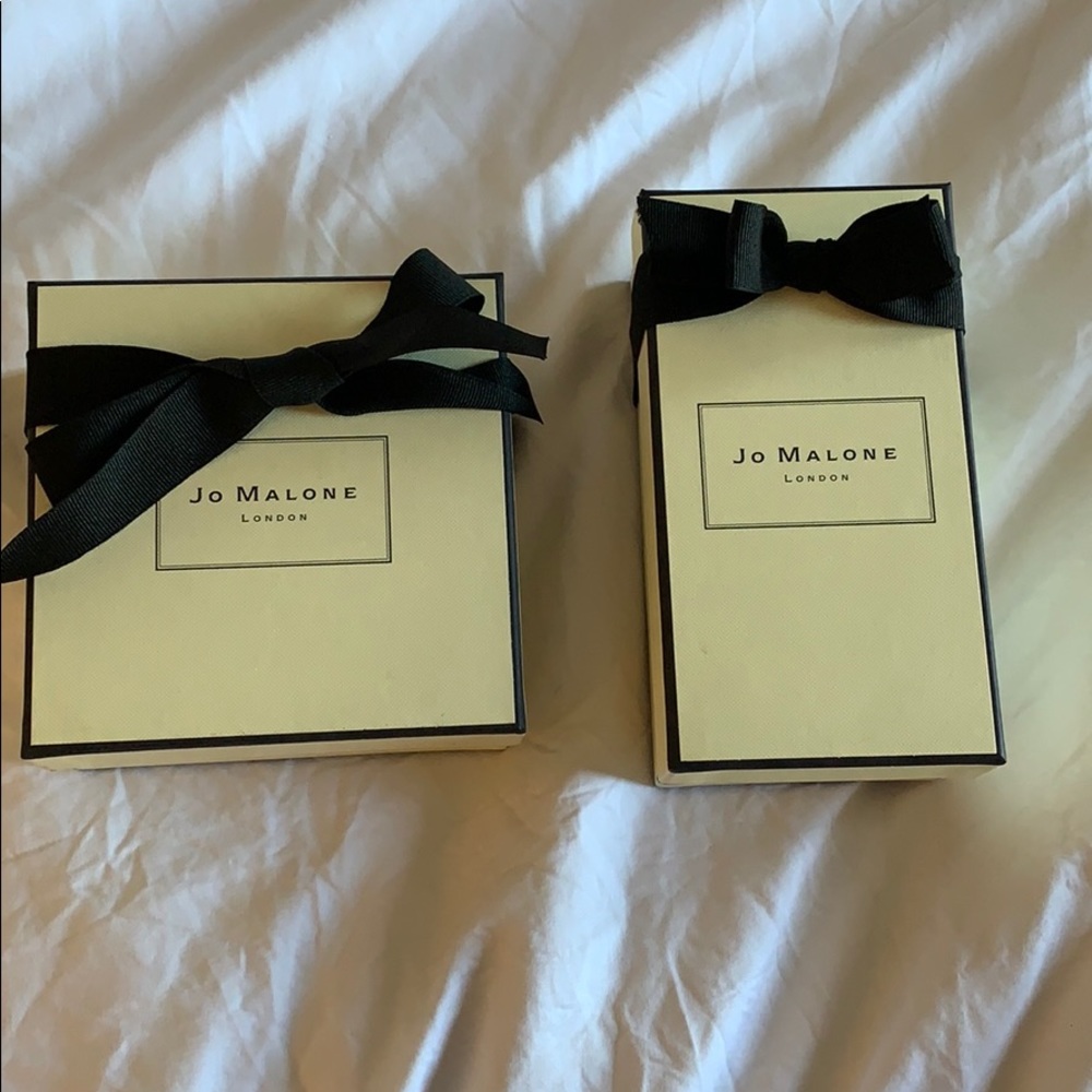 Jo Malone - 2 gift boxes & bag.